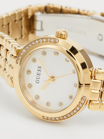 zelts GUESS Analogais pulkstenis 'CLARA'