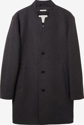 TOM TAILOR DENIM Between-Seasons Coat in Black: front