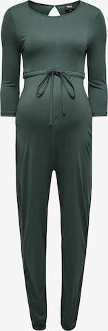 Tuta jumpsuit 'MIMA' di Only Maternity in verde: frontale