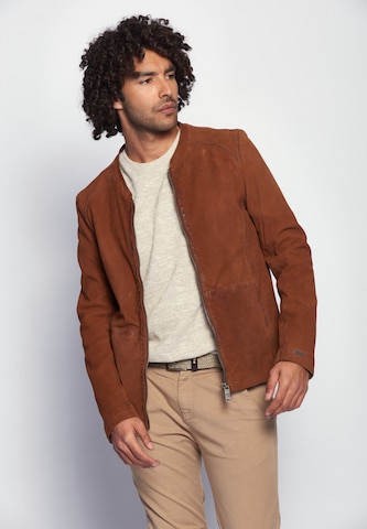 Maze Between-Season Jacket ' Dobson ' in Brown