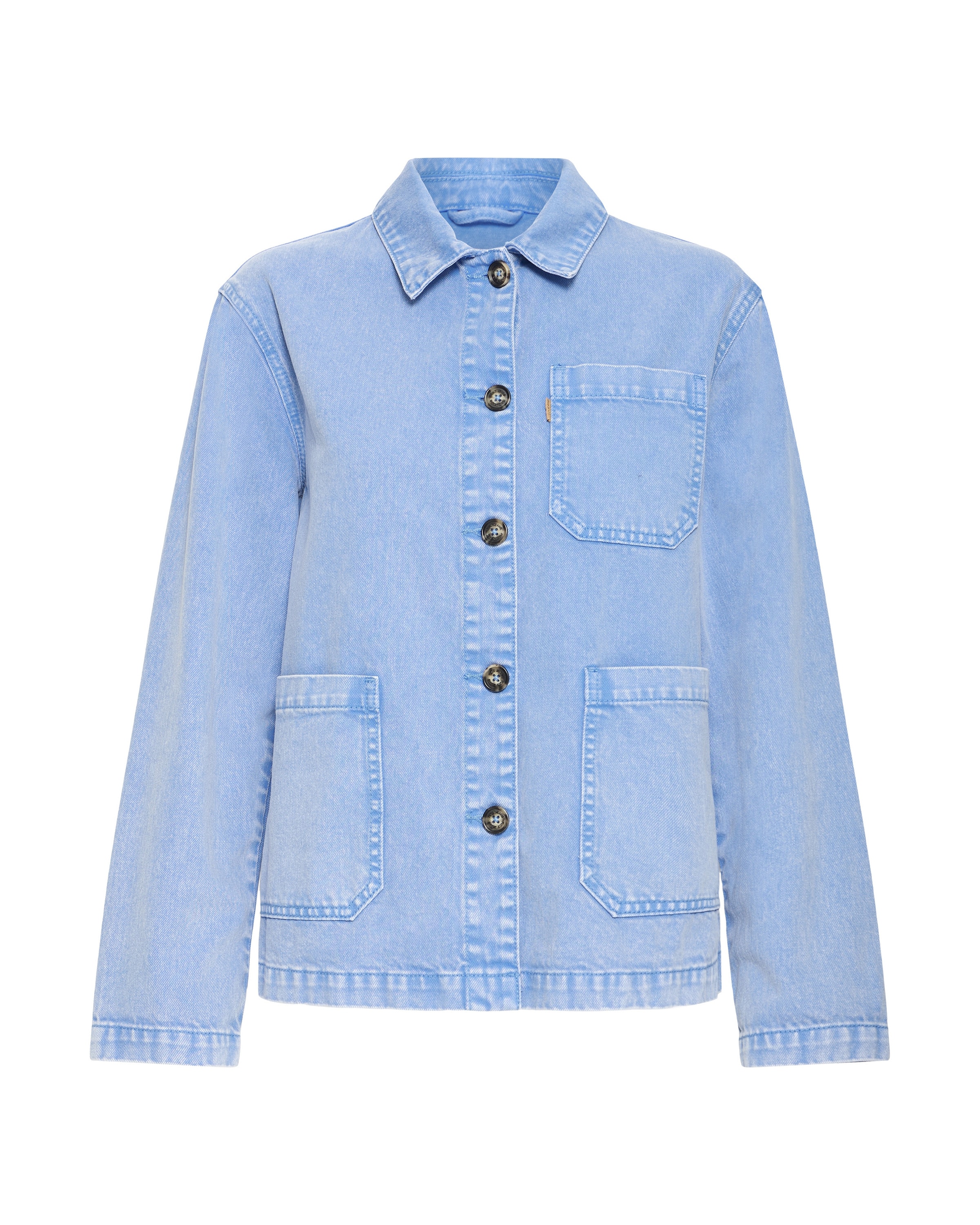 Pulz Overgangsjakke 'PZGianni' i lyseblå, Produktvisning