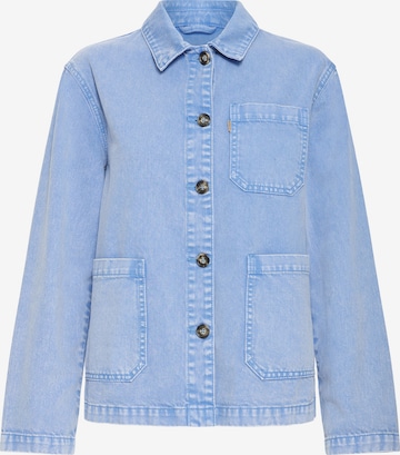 Pulz Overgangsjakke 'PZGianni' i blå: forside