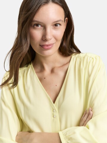 TOM TAILOR Bluse in Gelb