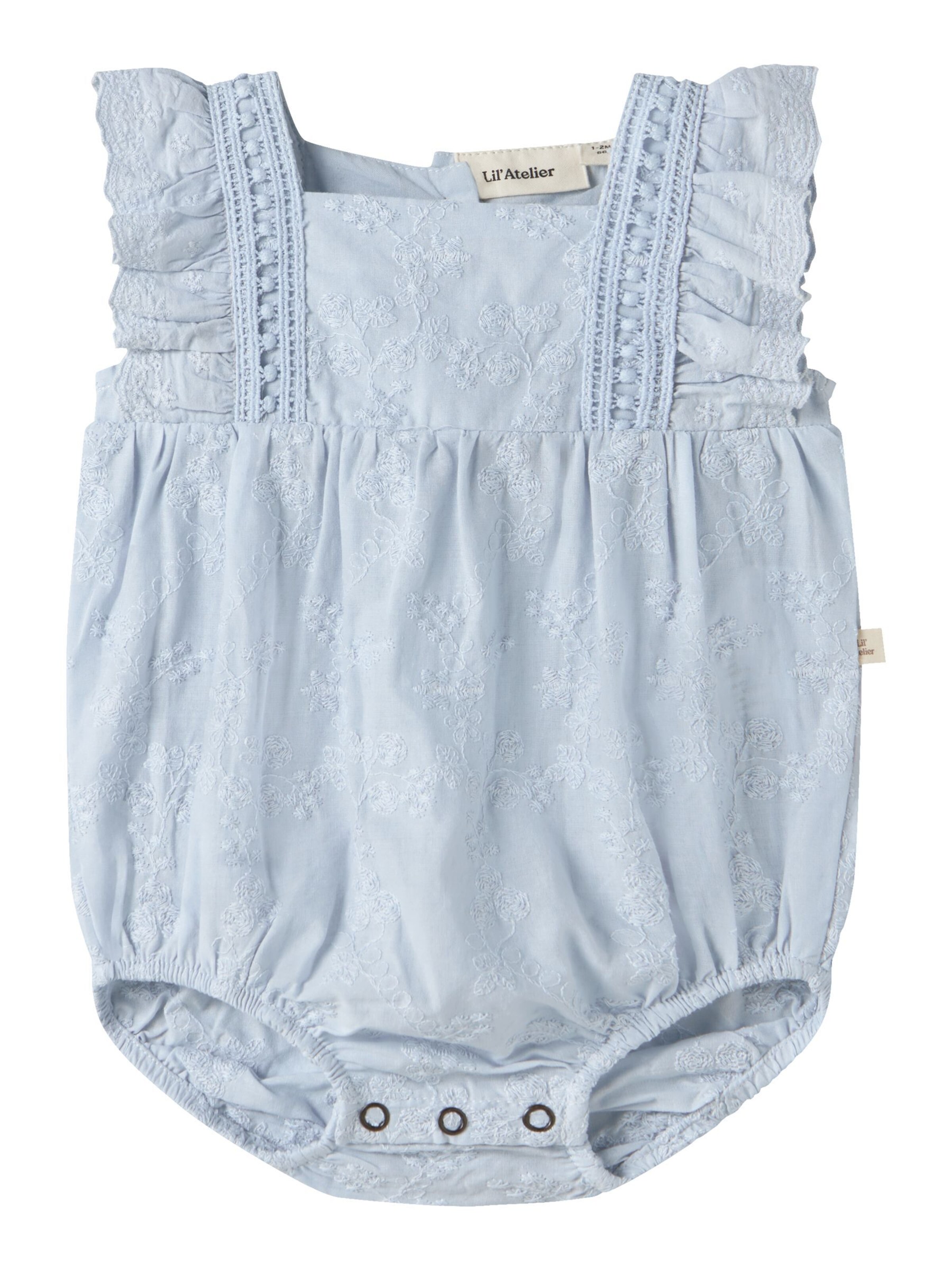 Lil'Atelier Romper/bodysuit in Blue: front