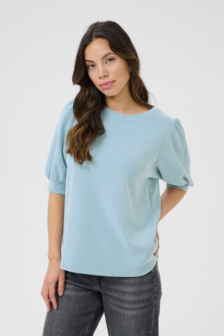 My Essential Wardrobe Blouse in Blue: front