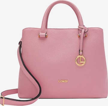 L.CREDI Handtasche 'Maxima' in Pink: predná strana