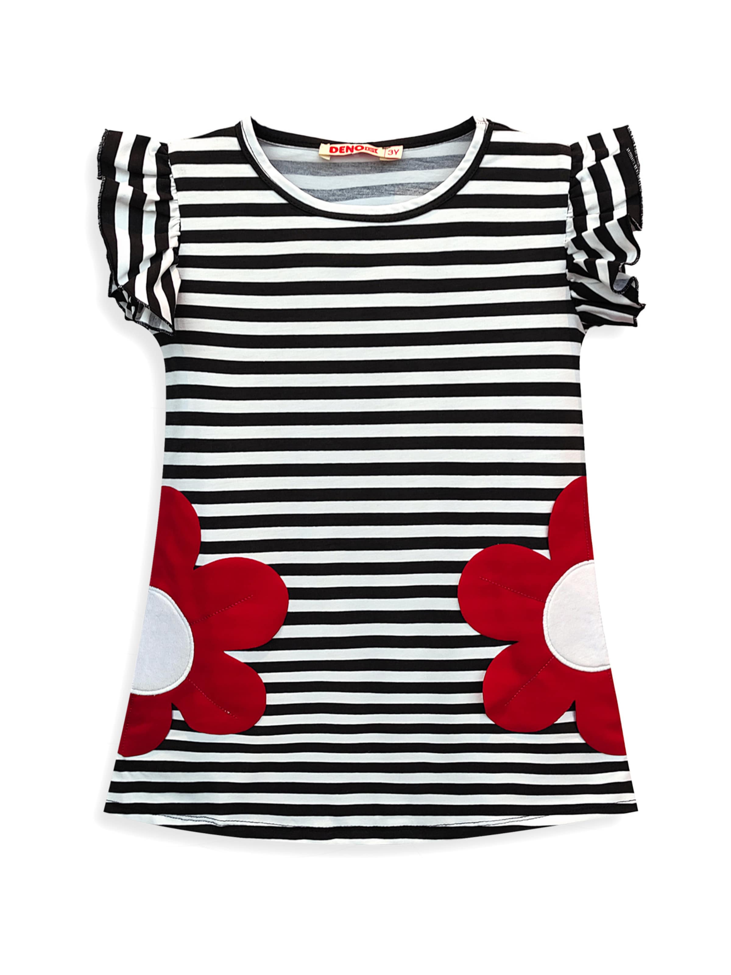 Denokids Dress in Black: front