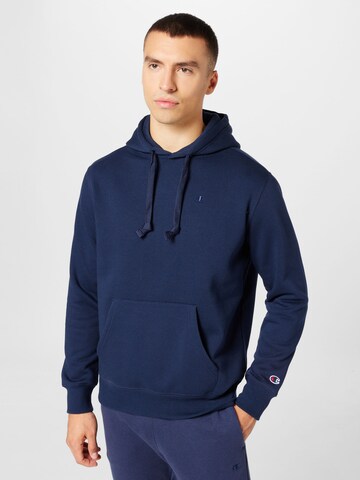 Champion Authentic Athletic Apparel Sweatshirt in Blue: front