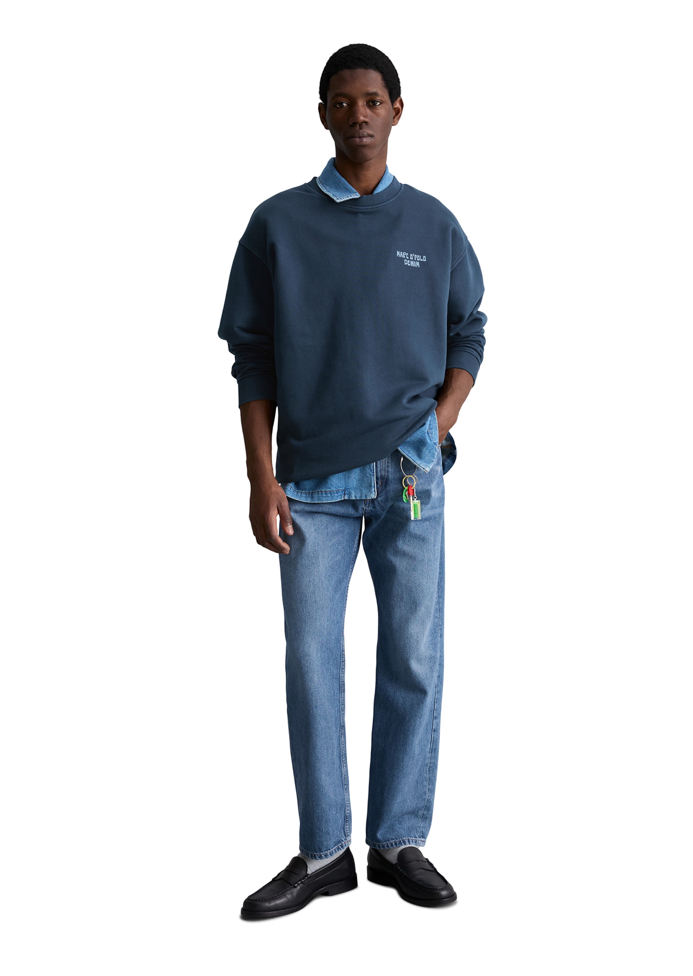 Marc O'Polo DENIM Sweatshirt in Blue