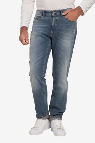 JP1880 Regular Jeans in Blauw: voorkant