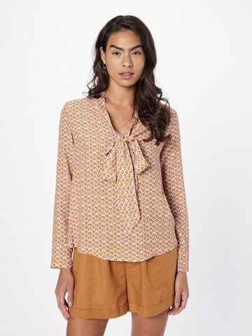 System Action Blouse 'HYDRO' in Orange: front