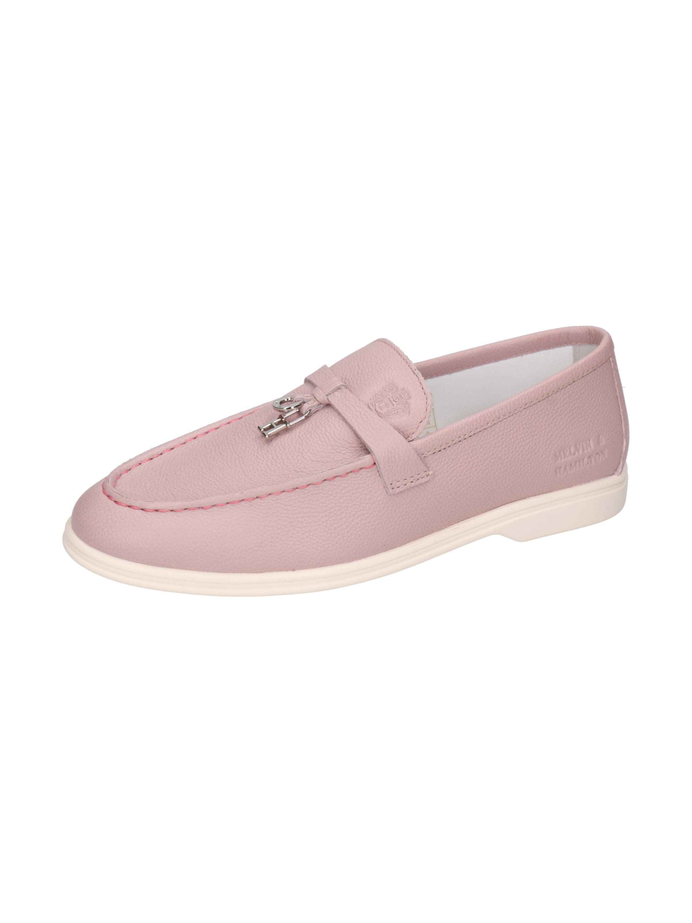 MELVIN & HAMILTON Moccasins 'Adley 3' in Pink: front