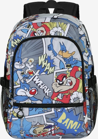 Warner Bros. Backpack 'Looney Tunes Batman Tunes-Fan Fight 2.0 ' in Mixed colours: front