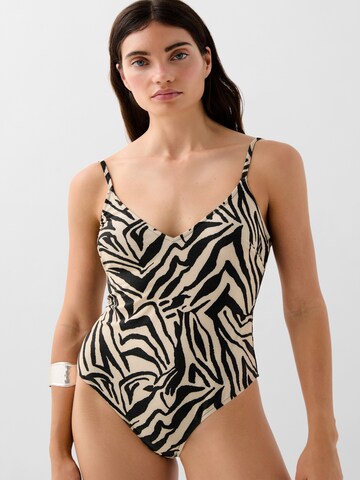 Scalpers Zebra Swimsuit ' ' in Mischfarben