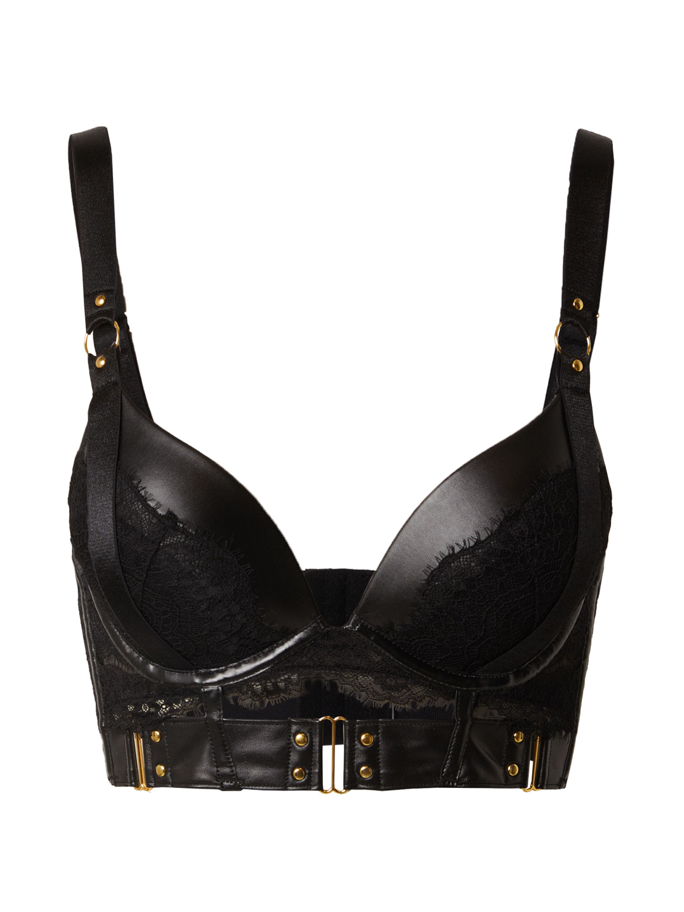 Hunkemöller Push-up BH 'Occult' in Schwarz: Vorderseite