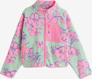 Next Fleecetakki värissä vaaleanpunainen: etupuoli