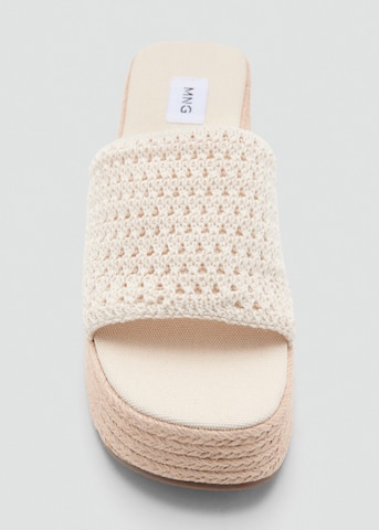 MANGO TEEN Mules 'Marta' in Beige