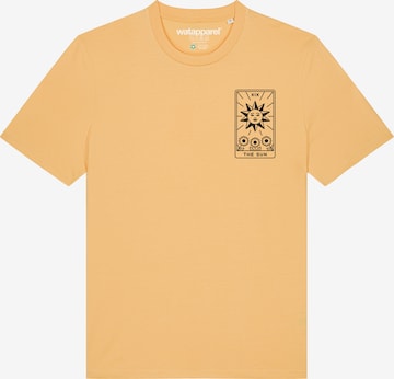 Watapparel Shirt 'Tarot The Sun' in Orange: front