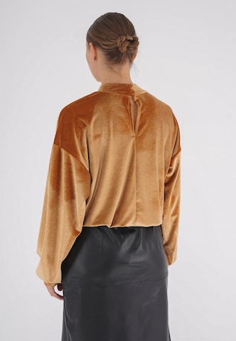 FRESHLIONS Bluse 'Remy' in Braun