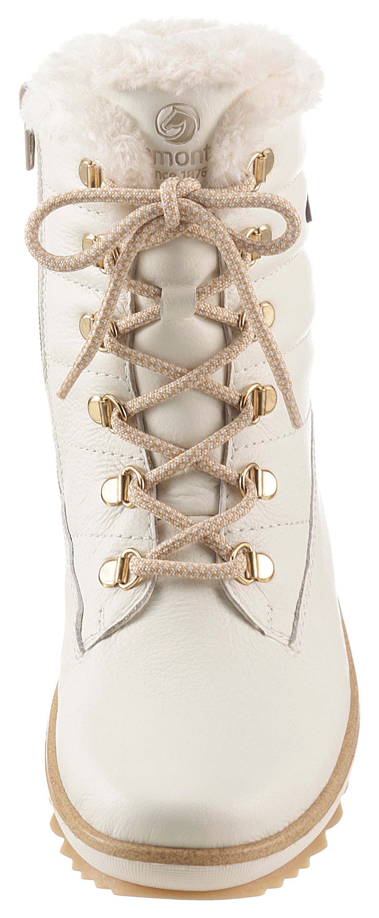 REMONTE Schnürstiefelette in Weiß