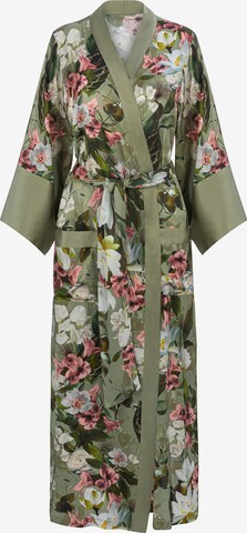 Marc & André Dressing Gown 'SUMMER MAGIC' in Green: front