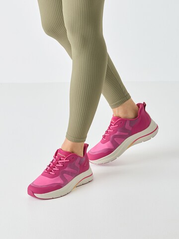 Tamaris Sneaker in Pink: Vorderseite