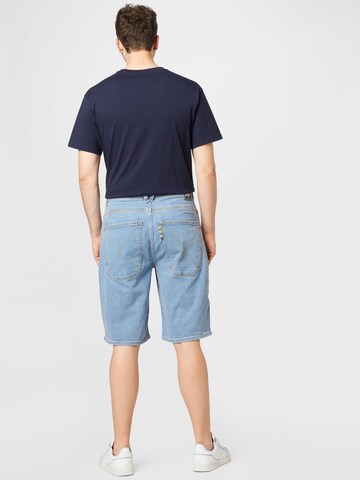 HOMEBOY Loosefit Jeans 'x-tra BAGGY Denim SHORTS' i blå