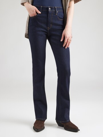 LEVI'S ® Bootcut Jeans '725 HIGH RISE BOOTCUT' in Blau: Vorderseite