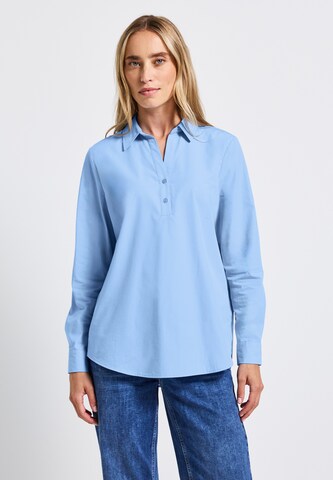 STREET ONE Blouse in Blue: front