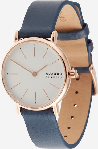 SKAGEN Analoog horloge in Blauw: voorkant