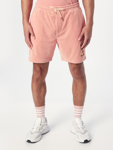SCOTCH & SODA Loosefit Shorts 'FAVE' in Pink: Vorderseite
