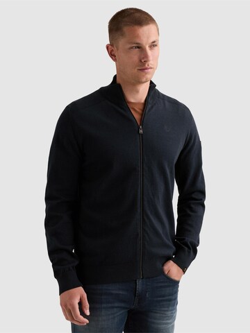 Pullover 'Cardigan in 100% cotton with zipper closure' di PME Legend in blu