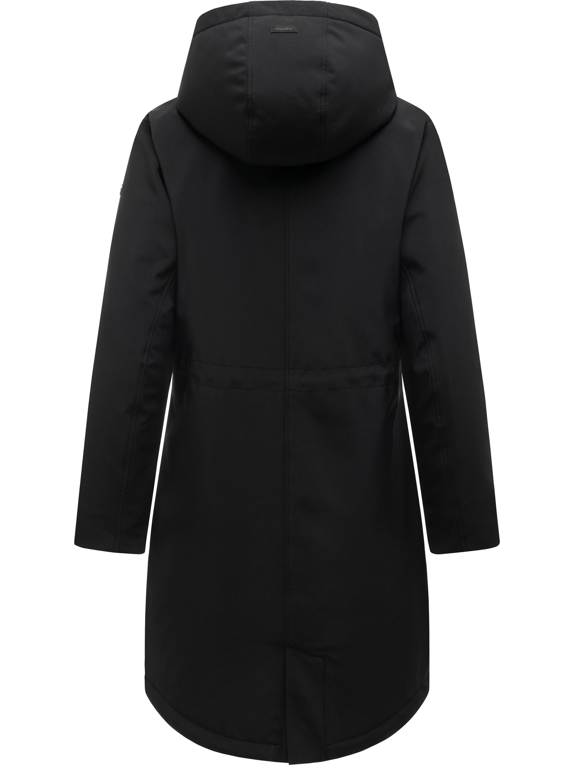 Ragwear Raincoat ' Itiga ' in Black