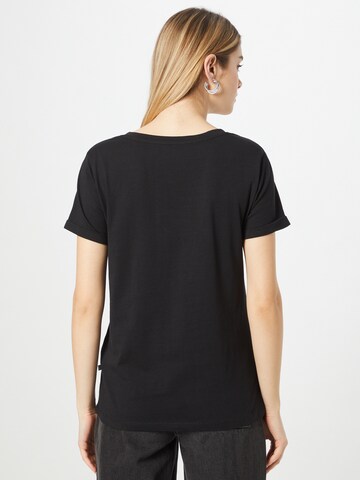 PULZ Jeans T-Shirt 'June' in Schwarz