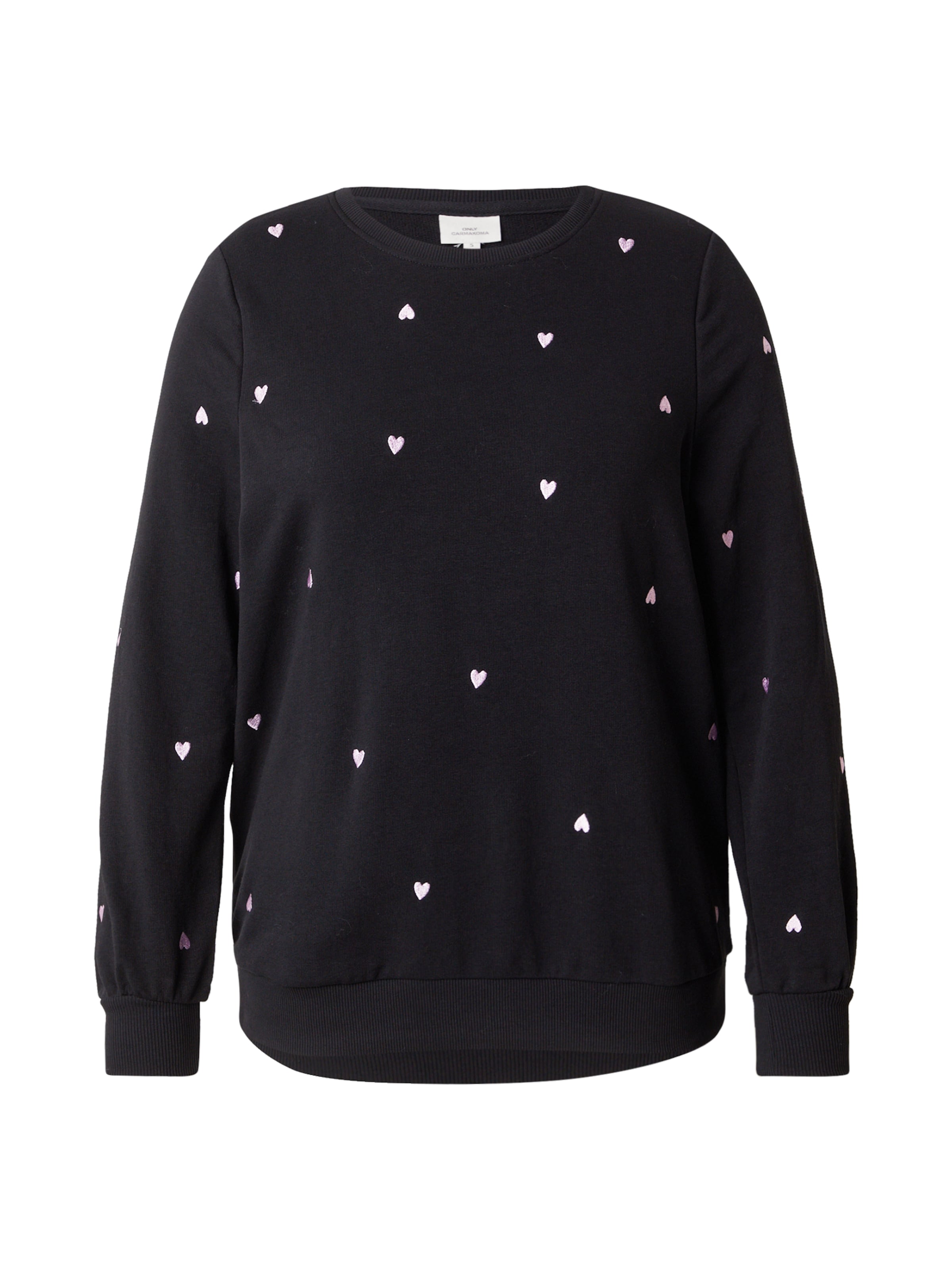 ONLY Carmakoma Sudadera 'CARMIA' en rosé / negro, Vista del producto