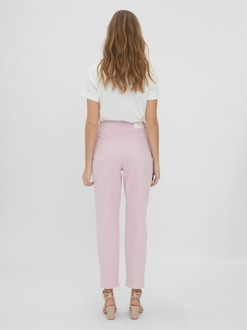 VERO MODA Loosefit Jeans 'Zoe' in Pink