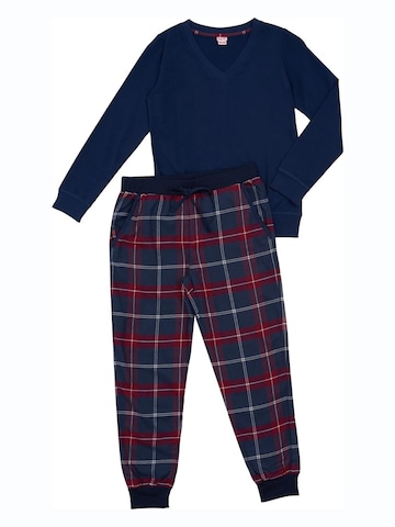 La V Pajamas in Blue