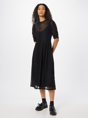 ICHI Dress 'MELINA' in Black: front