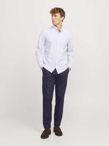 Regular Pantalon chino 'JHWKane JJLouis' JACK & JONES en bleu
