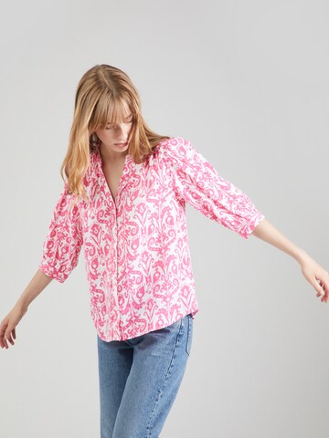 Maison 123 - Blusa 'TUNA' em rosa: frente