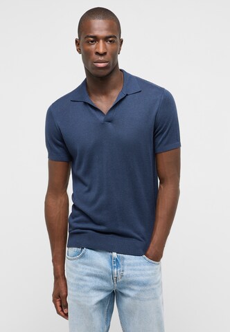 MUSTANG Shirt 'Ennis' in Blau: Vorderseite