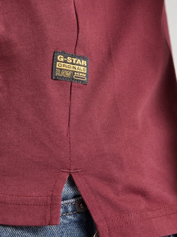 T-Shirt 'Nifous' G-STAR en rouge