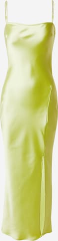 Gina Tricot Večerna obleka 'Nova' | zelena barva: sprednja stran