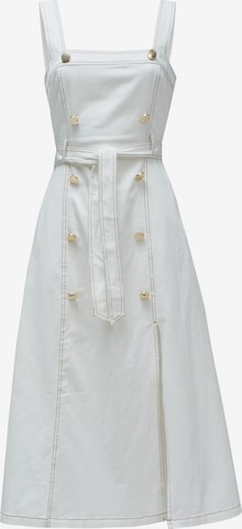 Robe Salsa Jeans en blanc : devant