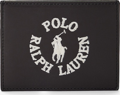 Polo Ralph Lauren Kartenetui in schwarz / weiß, Produktansicht