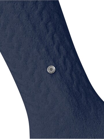 BURLINGTON Socks 'Cable' in Blue