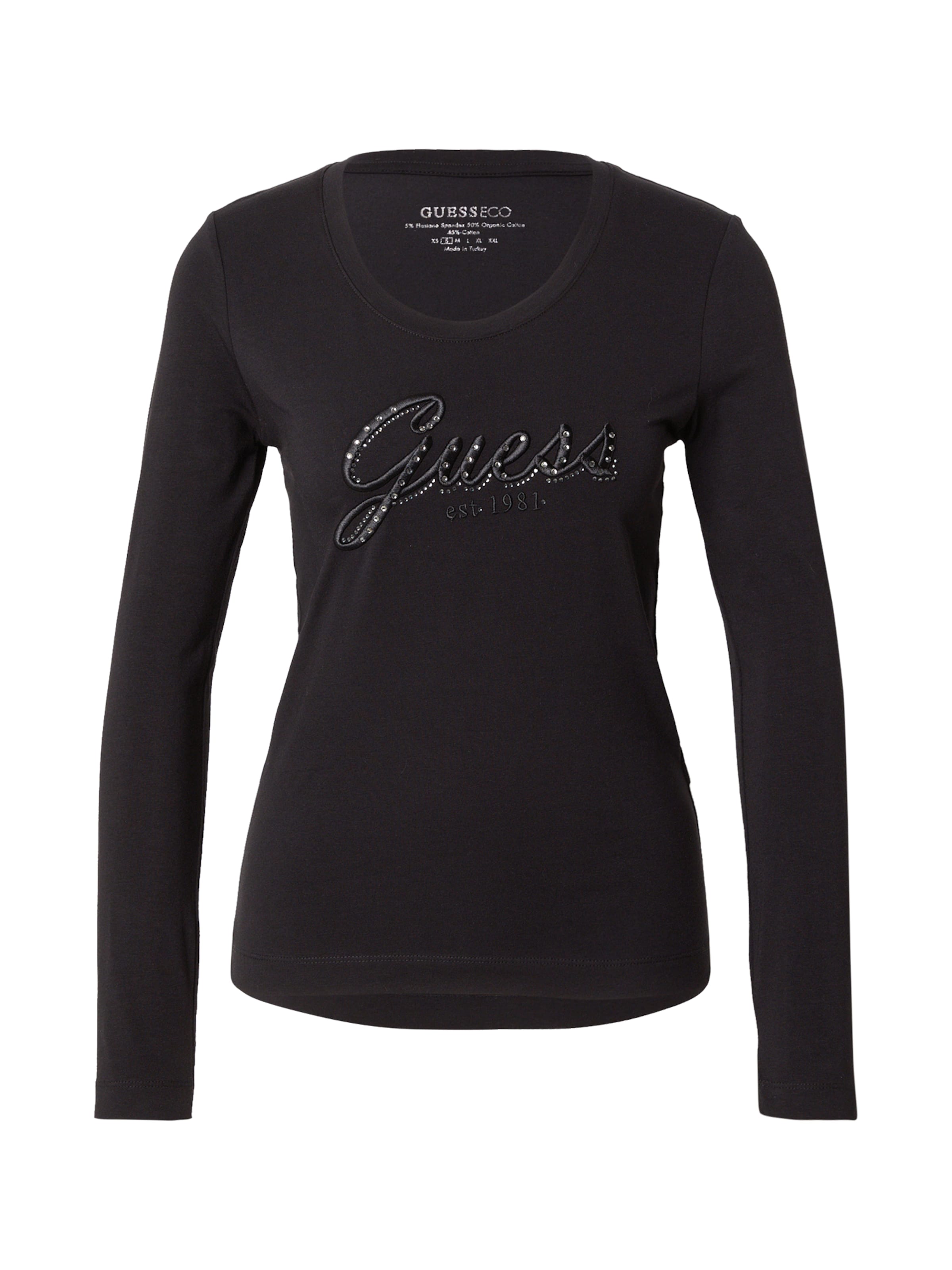 GUESS Paita värissä musta: etupuoli