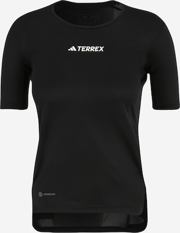 ADIDAS TERREX Functioneel shirt 'Multi' in Zwart: voorkant