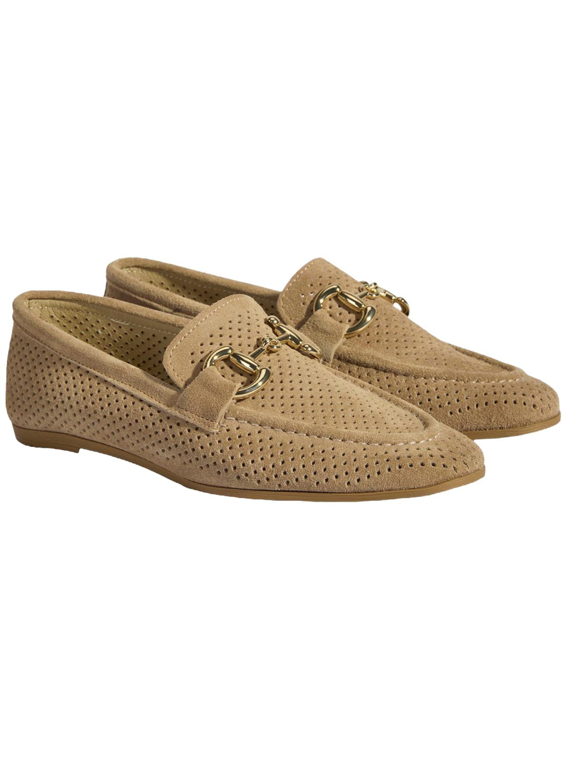 Desa Mokassin 'Slip-Ons'‌‌‌‌‌‌‌‌ in Beige: Vorderseite