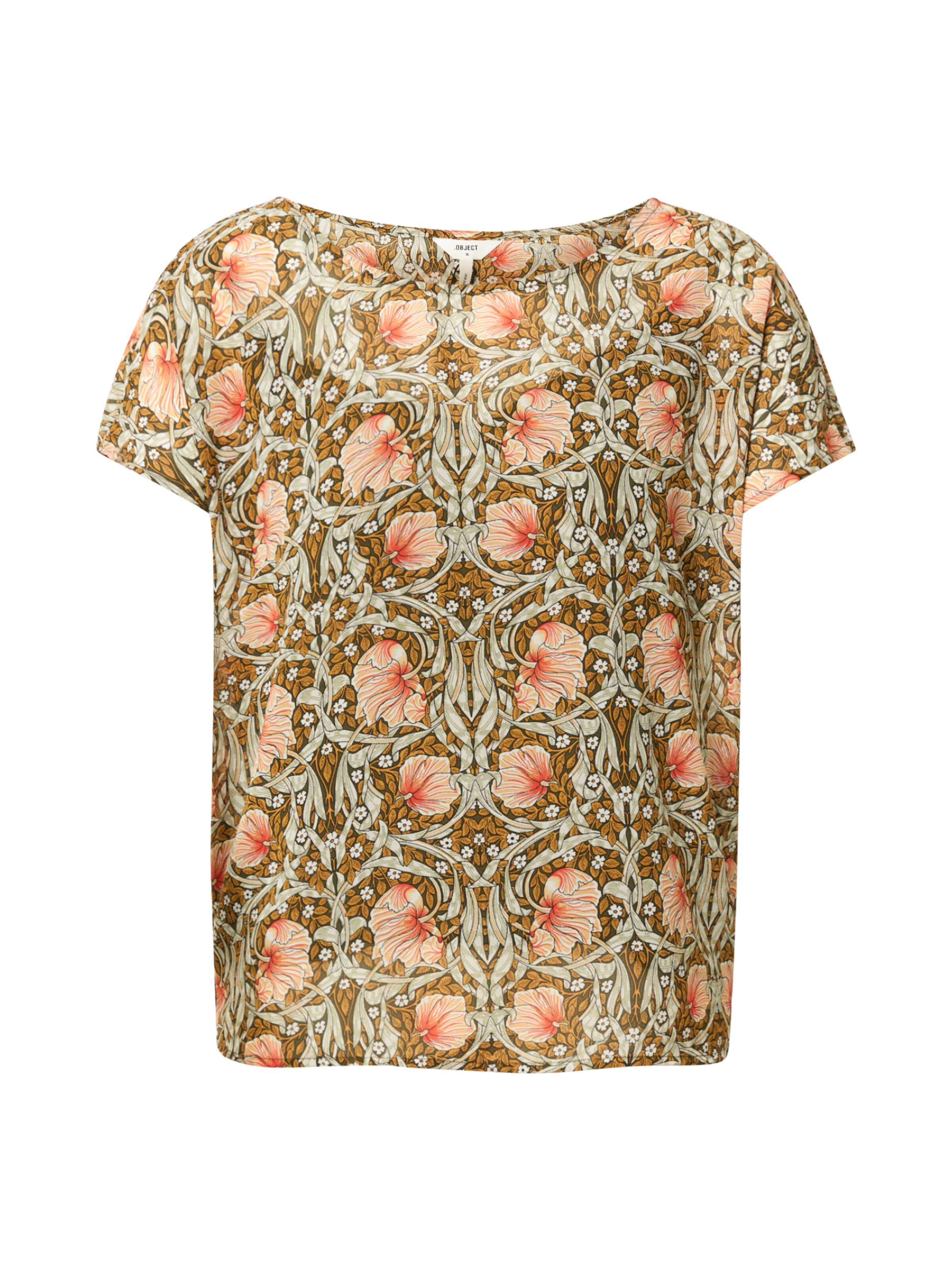 OBJECT - Camiseta 'Steph' en verde: frente